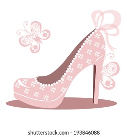 beautiful wedding shoes