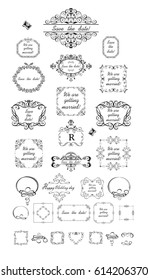 Beautiful wedding vintage frames