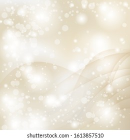 Beautiful white abstract background with glitter and waves. Silver neutral backdrop for presentation design. Argent base for website, print,  banners, wallpapers, business cards, brochures
