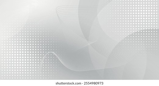 Beautiful white abstract background. Silver neutral backdrop for presentation design. Argent base for website, print, basis for banners, wallpapers, business