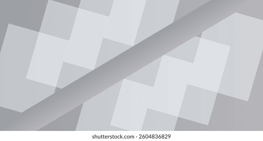 Beautiful white abstract background. Silver neutral background for presentation design. Gray base for website, print, base for banner, wallpaper, business card, banner, calendar, eps10 vector