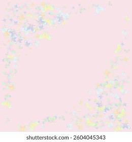 Beautiful white butterfly isolated on white background. Abstract blot and butterflies. 