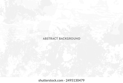 Beautiful white gray grunge abstract art background. With free space for text.