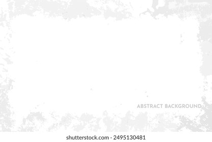 Beautiful white gray grunge abstract art background. With free space for text.