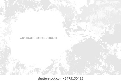 Beautiful white gray grunge abstract art background. With free space for text.
