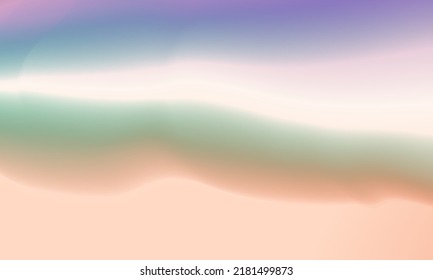 Bonito fondo de gradiente blanco y naranja suave y suave