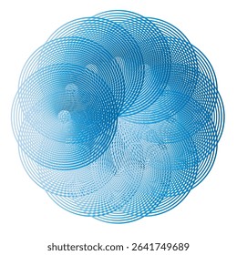 A beautiful  white and red blue flower design.