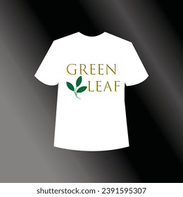 beautiful white t-shirt design and illustrator