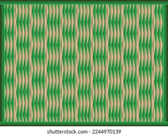 beautiful wickerwork pattern in Thai style