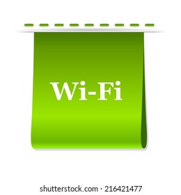 Beautiful WiFi web icon