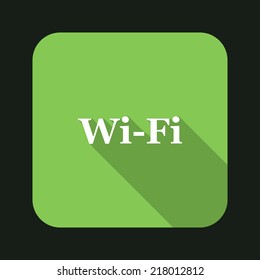 Beautiful WiFi web icon