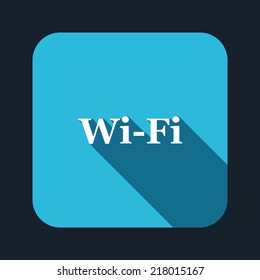 Beautiful WiFi web icon