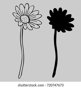 Beautiful wildflowers painted in hand, translated into vector.
Can be used for printing on paper, fabric. Suitable for festive invitations, fashion industry, stickers and other.