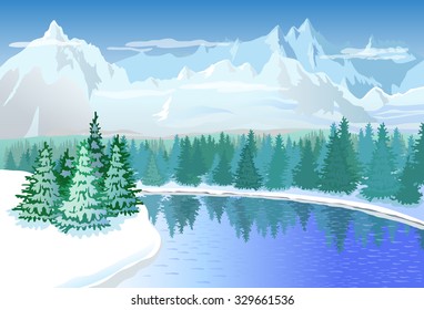 Beautiful Winter Landscape