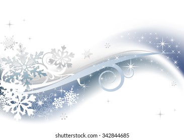 Hermoso fondo de nieve de invierno para carteles, antecedentes, presentaciones y decoraciones.