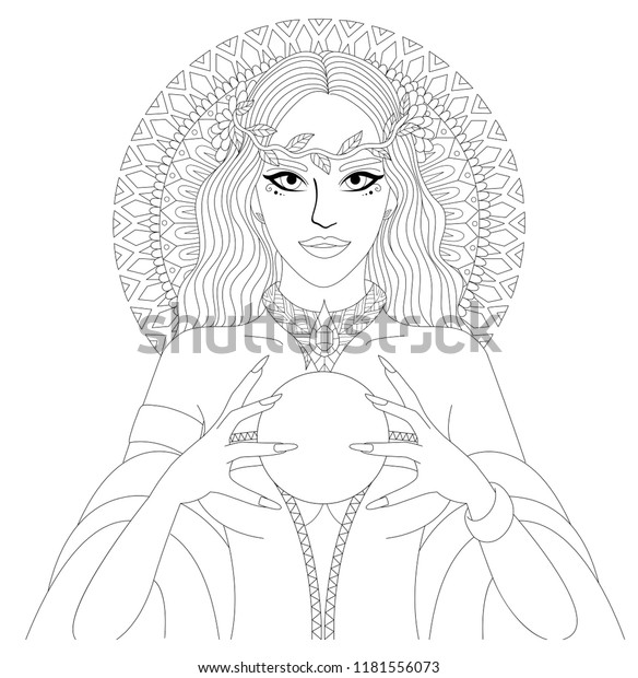 6600 Top Crystal Ball Coloring Pages For Free