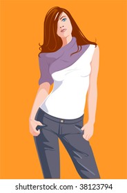 beautiful woman
