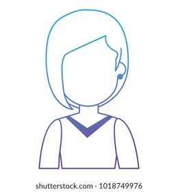 beautiful woman avatar character