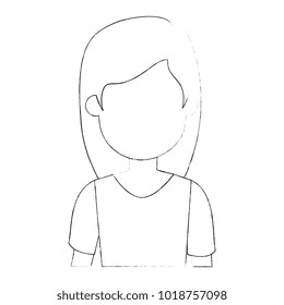 beautiful woman avatar character