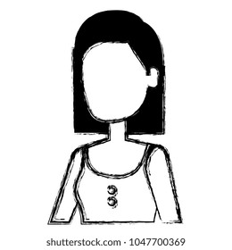 beautiful woman avatar character