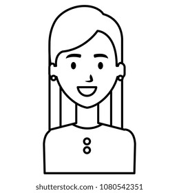 beautiful woman avatar character