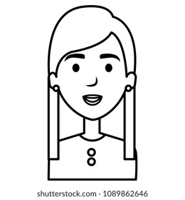 beautiful woman avatar character