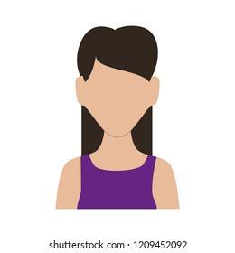 beautiful woman avatar character