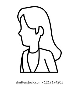 beautiful woman avatar character