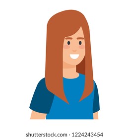 beautiful woman avatar character