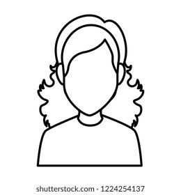 beautiful woman avatar character