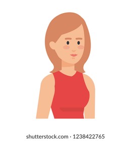 beautiful woman avatar character
