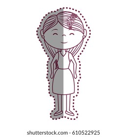 beautiful woman avatar character