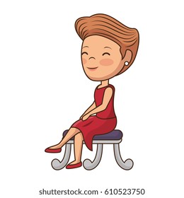 beautiful woman avatar character