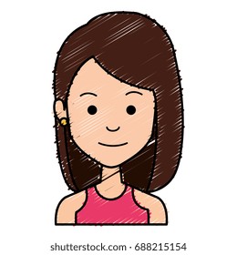 beautiful woman avatar character
