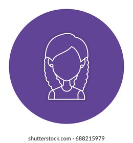 beautiful woman avatar character