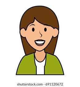 beautiful woman avatar character