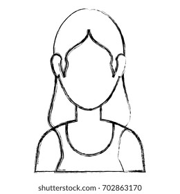 beautiful woman avatar character