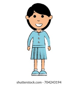 beautiful woman avatar character