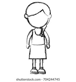 beautiful woman avatar character