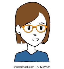beautiful woman avatar character