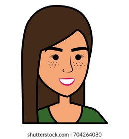 beautiful woman avatar character