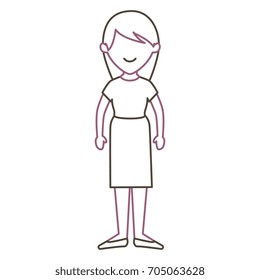 beautiful woman avatar character