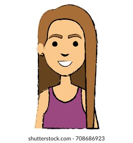 beautiful woman avatar character