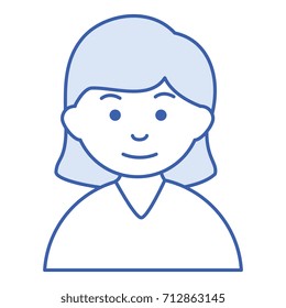 beautiful woman avatar character