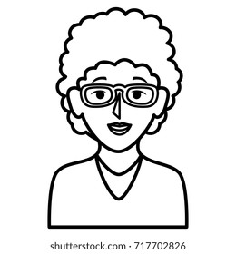 beautiful woman avatar character
