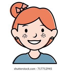beautiful woman avatar character