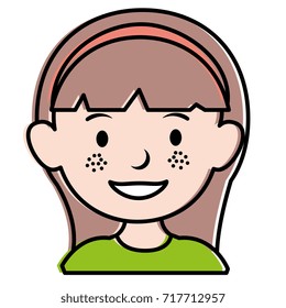 beautiful woman avatar character