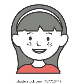 beautiful woman avatar character