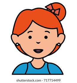 beautiful woman avatar character