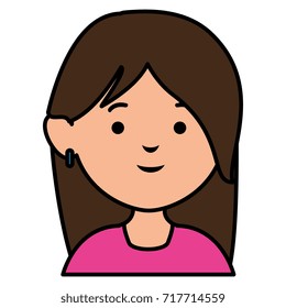 beautiful woman avatar character